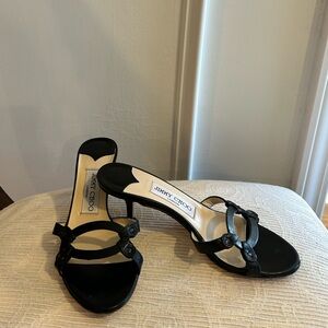 jimmy choo black kitten heals!